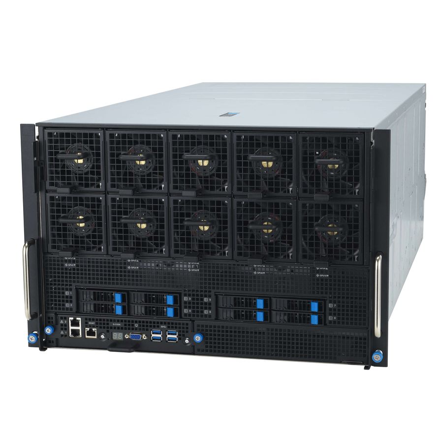 華碩今發布搭載全新世代HGX H100 8-GPU AI伺服器—ESC N8-E11